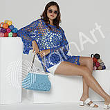 Yarnart DENIM WASHED (Денім Вошд) № 904 бузковий (Пряжа бавовна з акрилом, нитки для в'язання), фото 4