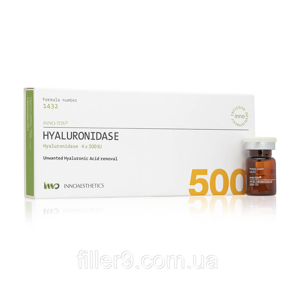 Innoaesthetics Hyaluronidase 500 (Гіалуронідаза 500) 4 флакони