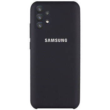 Чохол Silicone case Camera Protective для Samsung A32 4G Black (25) чорний