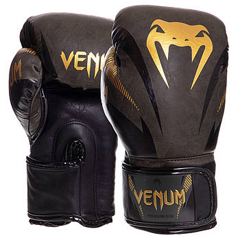 Рукавиці боксерські шкіряні VENUM IMPACT 10-14oz (VN03284-230)