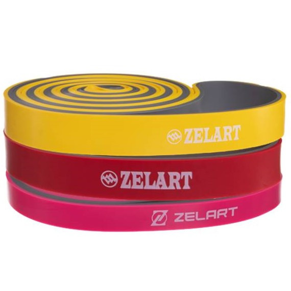 Еспандер-петлі для підтягування ZELART POWER BANDS жорсткість XXS-XS (FI-0911-2-3-4)