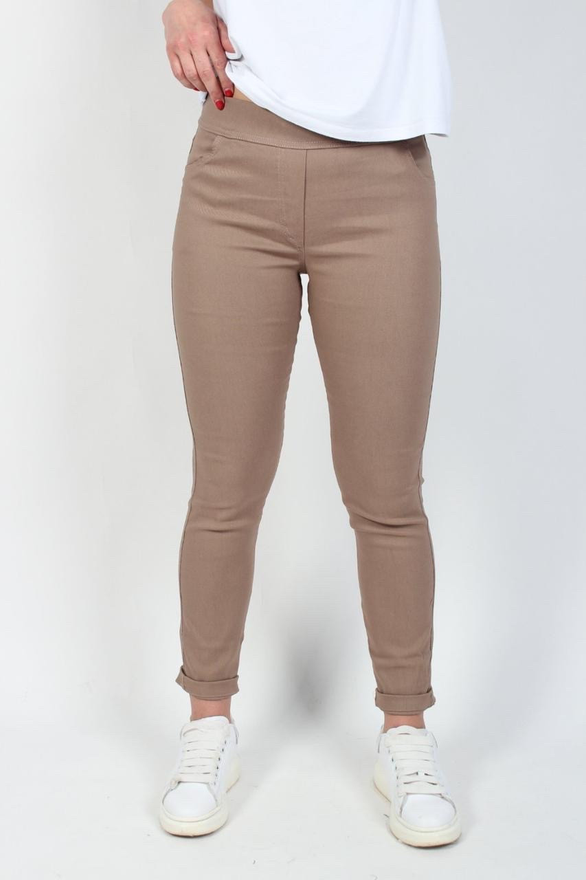 Жіночі стрейчеві лосини-джеггінси/брюки без замка, фото 1