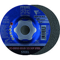 Диск шлифовальный PFERD CC-GRIND-SOLID 125 SGP STEEL