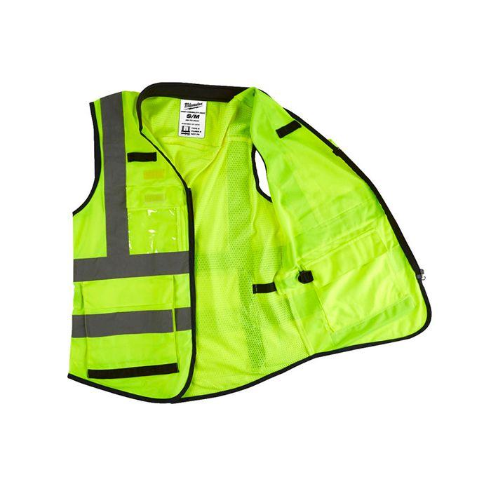 Жилет сигнальний Преміум жовтий Milwaukee 2XL/3XL (4932471897)