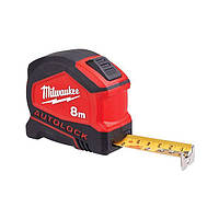 Рулетка Milwaukee Autolock 8 м (25 мм) (4932464664)