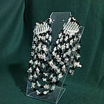 Намисто з агата і гірського кришталю, артикул: 39166