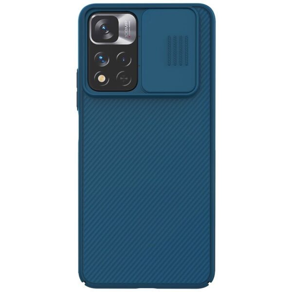 Захисний чехол Nillkin для Xiaomi Redmi Note 11 Pro China / 11 Pro+ 5G Global (CamShield Case) Blue із захистом камери, фото 1