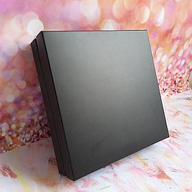 Коробка для текстилю чорна матова