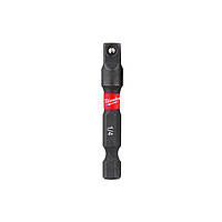 Перехідник Milwaukee 1/4" HEX на 1/4" квадратний хвостовик (4932471826)