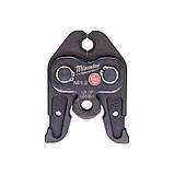 Змінні пресклещі Milwaukee J18-TH16, для опресування труб (4932430277), фото 2