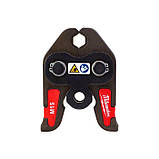 Змінні пресклещі Milwaukee J18-M18, для опресування труб (4932430248), фото 2