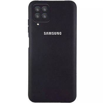 Чохол Silicone case Camera Protective для Samsung Galaxy M32 (India) Black (25) чорний
