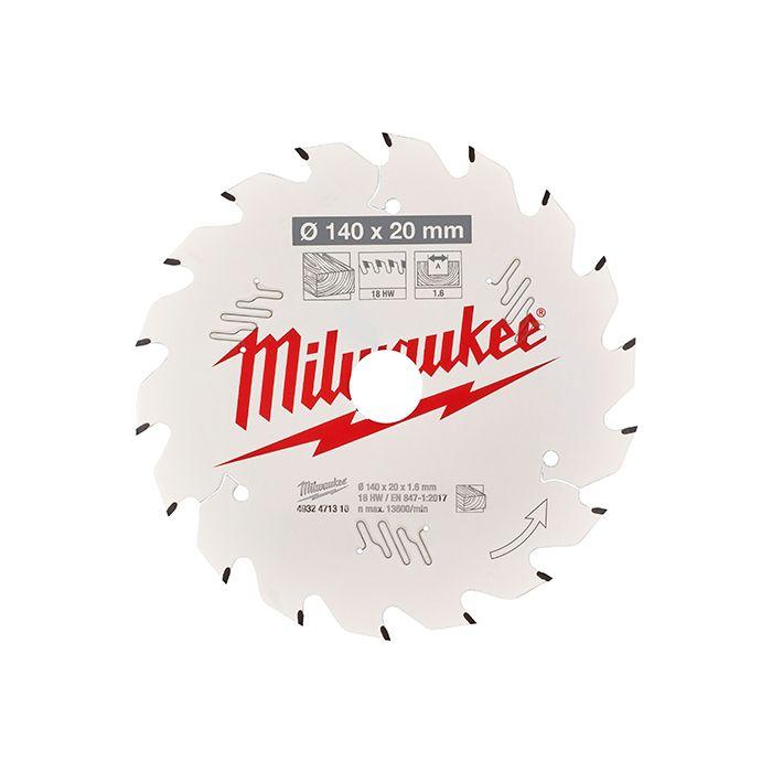 Диск пиляльний Milwaukee 160х20х2,2 мм 42 зуби (4932471292)
