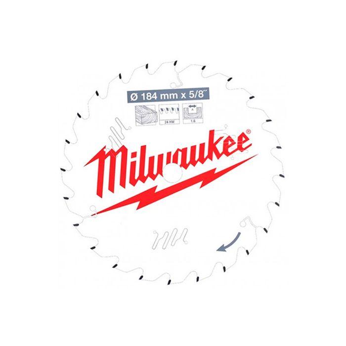 Диск пиляльний Milwaukee CSB P W 184x15.8x1.6 мм 24 зуби (4932471378)