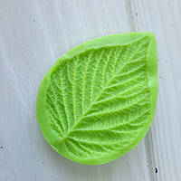 Молд лист малини 6 на 4.5 см..