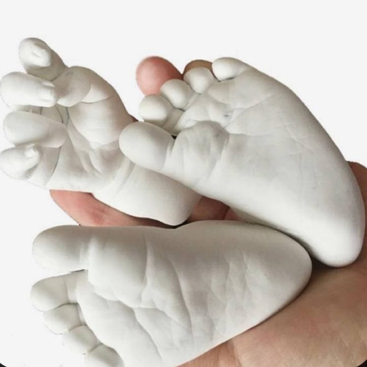 Набір для відбитка ручки і ніжки Danko Toys Бебі ніжка і долонька, фото 1