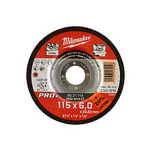 Шліфувальний диск для металу Milwaukee SG 27 / 115 х 6 PRO+ (1 шт.) (4932451501)