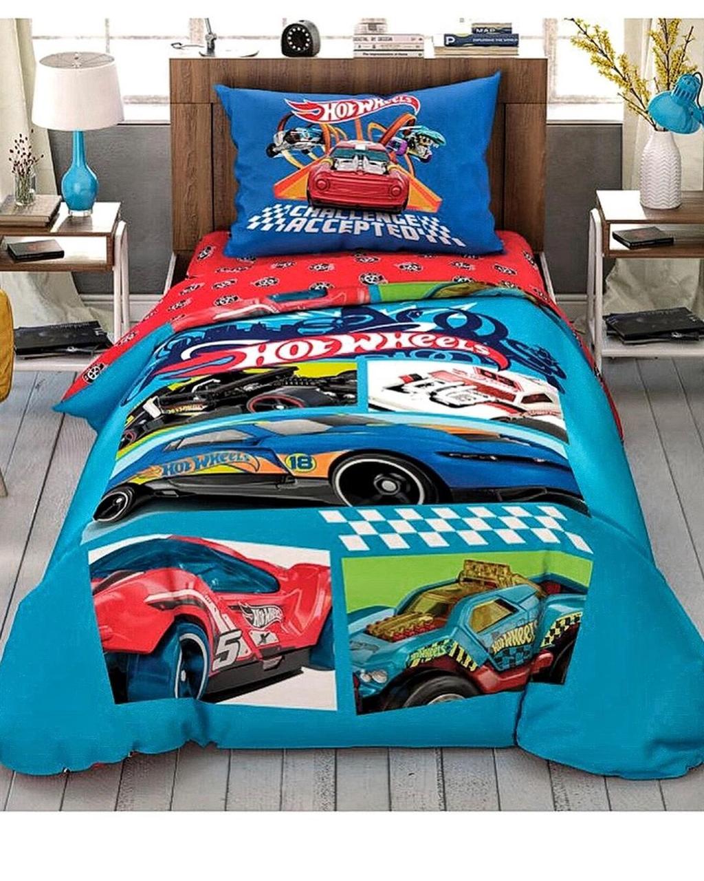 Дитяча постільна білизна ⁇ Полуторний комплект постільної білизни для дітей ⁇ Туреччина виробник Tac, фото 1