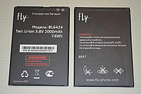 Оригинальный аккумулятор ( АКБ / батарея ) BL6424 для Fly FS505 Nimbus 7 2000mAh