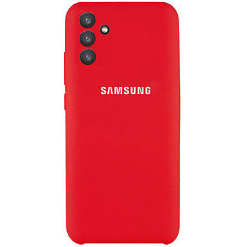 Чохол Silicone case Camera Protective для Samsung Galaxy M52 Red (24) червоний