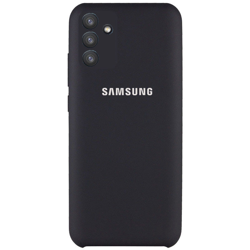 Чохол Silicone case Camera Protective для Samsung Galaxy M52 Black (25) чорний