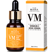 Сироватка з вітаміном C, феруловою кислотою, вітаміном Е та MSM Cos de BAHA Vitamin C Facial Serum with MSM VM