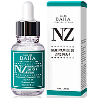 Сыворотка с ниацинамидом и цинком Cos De BAHA Niacinamide 20% + Zinc 4% Serum