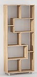 Стелаж MebelProff К-14, стелаж для книг, стелаж для будинку, стелаж для декора, полиці для іграшок, книг, фото 5
