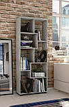 Стелаж MebelProff К-14, стелаж для книг, стелаж для будинку, стелаж для декора, полиці для іграшок, книг, фото 6