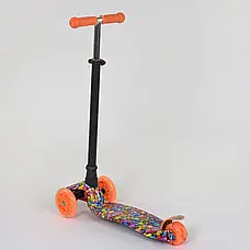 Дитячий самокат триколісний Best Scooter MAXI зі світлом коліс, фото 3