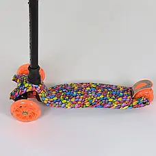 Дитячий самокат триколісний Best Scooter MAXI зі світлом коліс, фото 4
