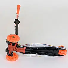 Дитячий самокат триколісний Best Scooter MAXI зі світлом коліс, фото 5