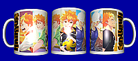 Кружка аниме / чашка с персонажами аниме Волейбол