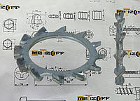 Шайба стопорная зубчатая Ф8 DIN 6797 А