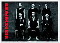 Rammstein - Музыкальная немецкая группа постер
