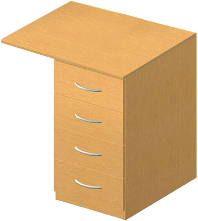 Тумба стаціонарна БЮ 302306 (800*600*750Н)