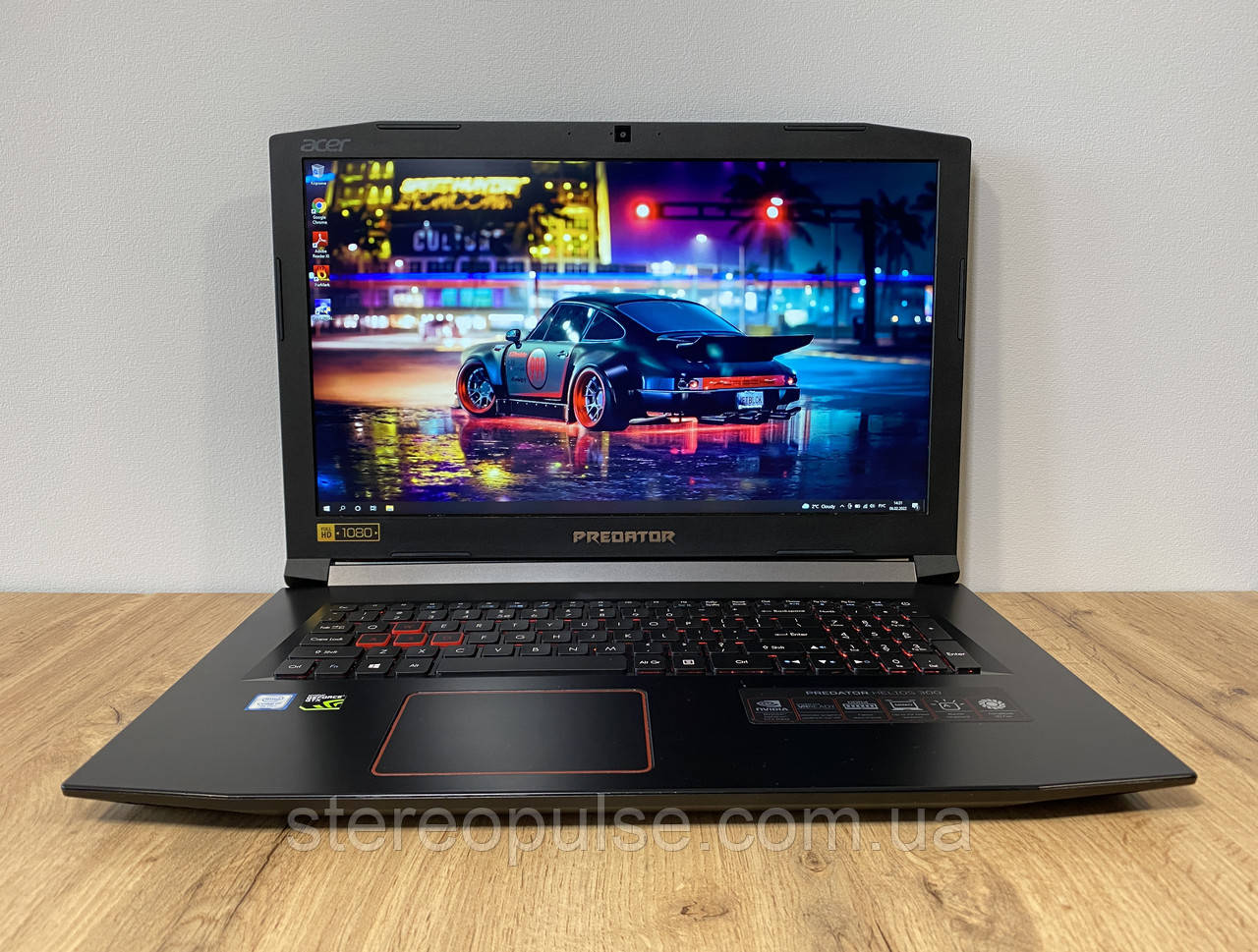 Ігровий ноутбук 17.3" Acer Predator Helios 300: i7-7700HQ/8Gb DDR4/ GTX 1060(6Gb)/ 128 SSD + 1Tb HDD