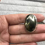 Пірит красиве кільце овал з каменем пірит 18,0 розмір кільце з пиритом Індія!, фото 5