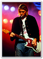 Kurt Cobain - вокаліст та гітарист відомого американського гурту Nirvana
