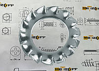 Шайба стопорная зубчатая Ф14 DIN 6797 А