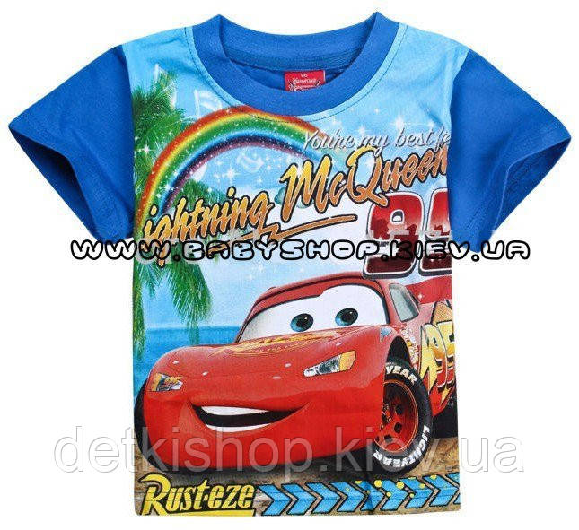 Футболка «McQueen» (синя)