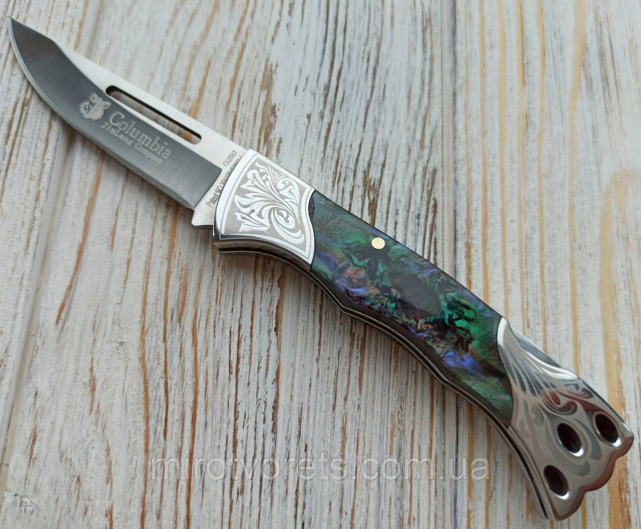 Уцінка Ніж складний Columbia G292, 440, акрил,, фото 1