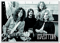 Led Zeppelin - Рок группа постер