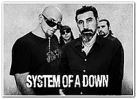 System of a Down — армяно-американская альтернатив-метал-группа постер