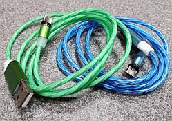 Світлодіодний магнітний кабель USB - Type C