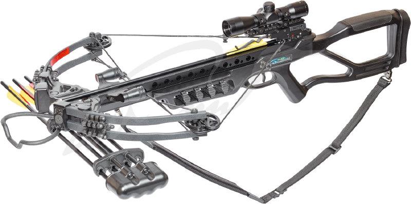 Блоковий арбалет Man Kung XB86 Fighter KIT. Чорний