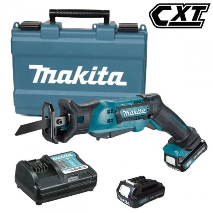 Акумуляторна шабельна пила Makita JR105DWAE (10.8 В, 2х2 А*год)