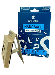 Дезинфекційний засіб для санації повітря Наносейф (Nanosafe air anti-virus) SUPER CRYSTAL