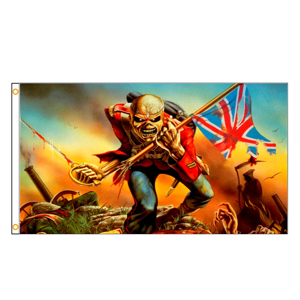 Прапор IRON MAIDEN The Trooper