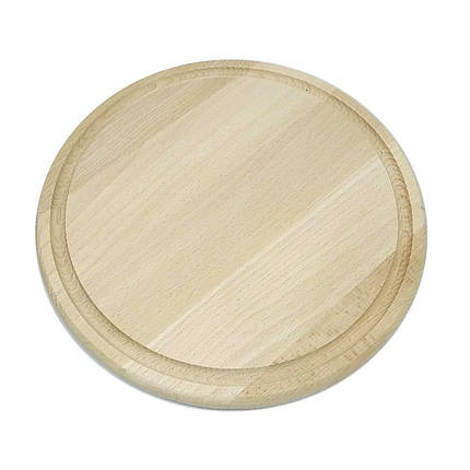 Дошка дерев'яна для піци Wood&Steel 25 см, фото 1